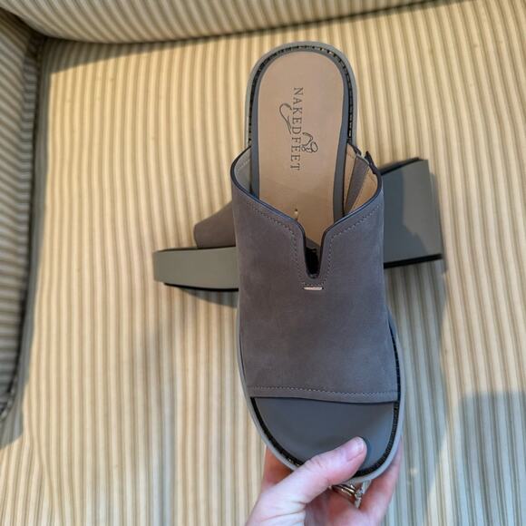 Naked Feet Freja Platform Heeled Sandals - Picture 4 of 7